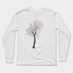 December 23rd birthday flower Long Sleeve T-Shirt